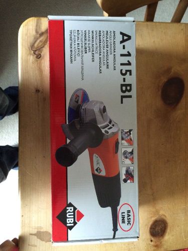 Rubi Angle Grinder, Tile Cutter