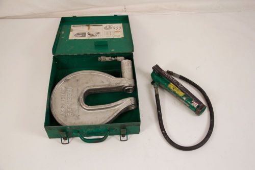 Greenlee 767 Pump and 1731 Punch DRIVER-PUNCH HYD 1/2&#034; X 1&#034;