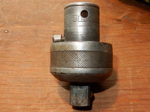 Vintage snap on tools 67e 1/2&#034; drive ratcheting ratchet adapter pat 2020883 for sale