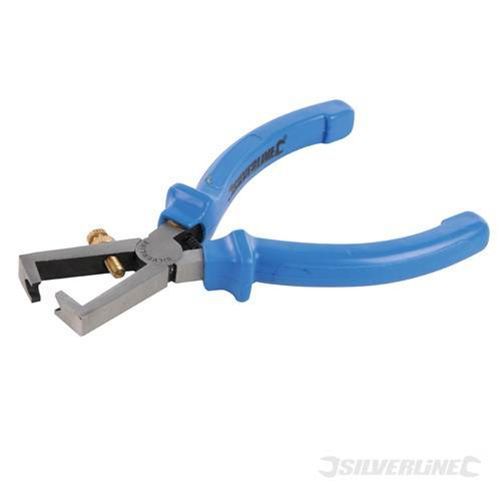 160Mm Silverline Electricians Adjustable Cable Wire Stripping Strippers Pliers