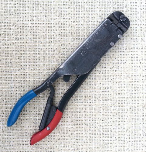 Amp/Tyco 59250 Red and Blue T head ratchet crimping tool