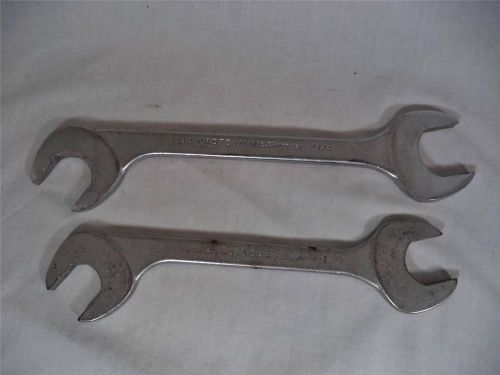 PROTO Open End Angle Wrench 3380 3364 Lot of 2 Wrenches USA