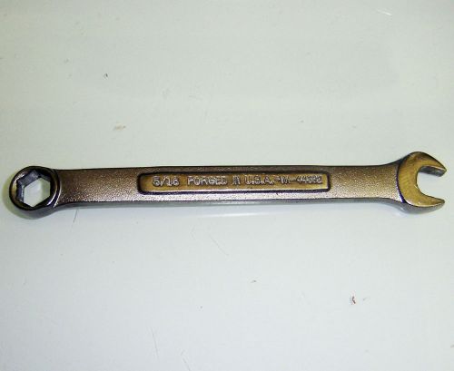 Vintage craftsman 5/16&#034; combination wrench 6pt va-44382 for sale