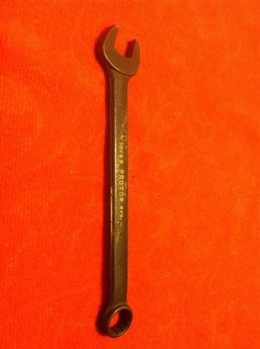 Proto Tool Combination Wrench 9/16&#034; Made In USA 1218B