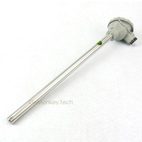 Stainless Steel Anti-explosion Thermocouple Probe K Type 0-1300°C 400MM