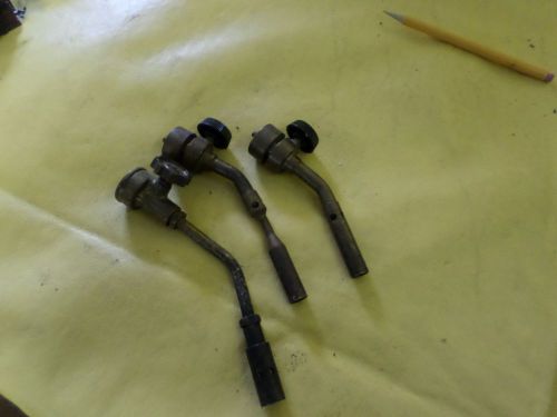 Lot of 3 Soldering Torch Heads Tips