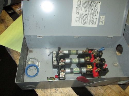 GE  TEMPORARY ELECTRICAL DISCONECT SWITCH 100A/240VAC/250VDC