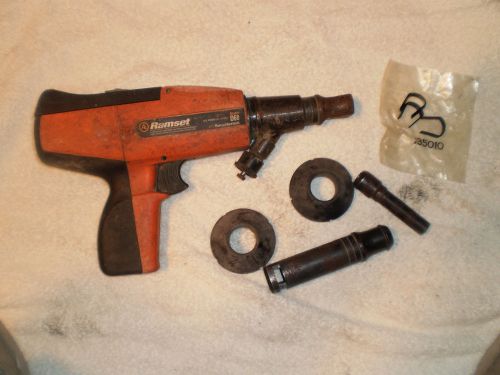 Ramset / Redhead D60 powder actuated tool  with extra parts, some new
