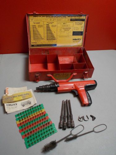 Hilti DX-350 Powder Actuated Nail Gun Fastening Systems J813