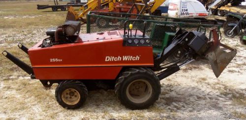 DITCH WITCH 255sx vibratory plow w/ a roto witch boring unit, READY TO WORK