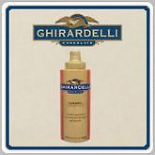 Ghirardelli Caramel Sauce Squeeze Bottle 12 count 17oz