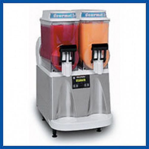 Bunn ultra-2 gourmet frozen drink machine w/ flat lid white   34000.0012 for sale
