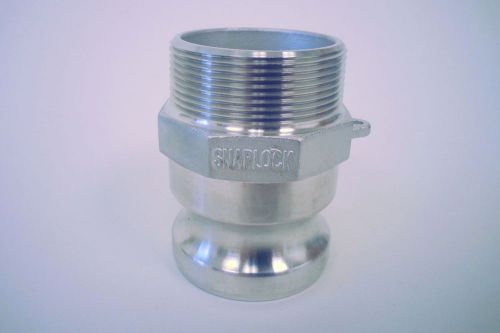 Type f adapter camlock fitting stainless steel 3/4 inch for sale