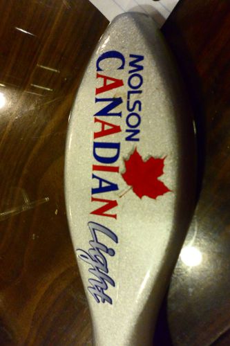 Commercial large &#034;molson canadian light&#034; beer,keg,draft,tap handle for sale