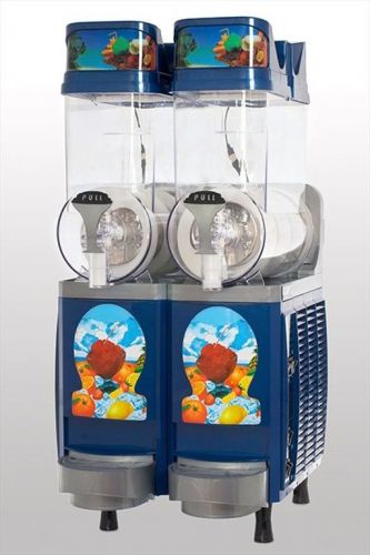 New blue faby 2 bowl with timer frozen drink machine for sale
