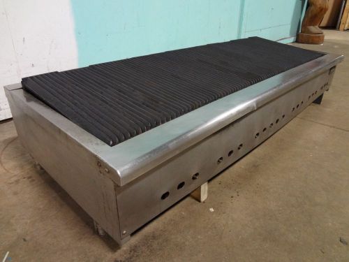 &#034;IMPERIAL&#034; HEAVY DUTY COMMERCIAL 72&#034;W NATURAL GAS RADIANT GRILL/CHAR-BROILER