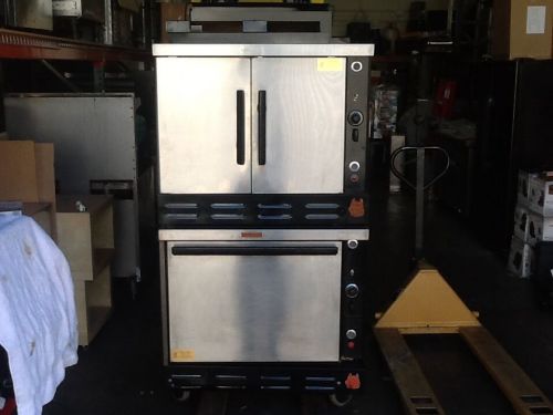 WOLF DOUBLE CONVECTION OVEN, USED, VERY NICE CONDITION, WORKS GREAT, NR!!!
