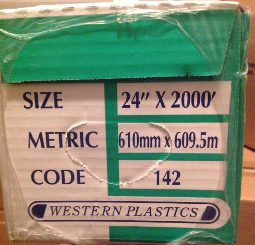 WP-Film 24&#034;x2000&#039; Food Service PVC Plastic Cling Wrap, food film, food wrap