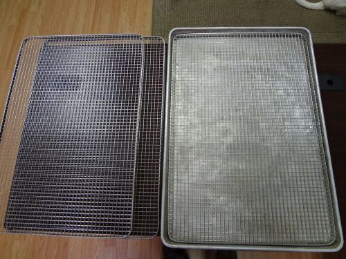 Comm. grade pan inserts or grates for sheet or roasting pans 16 5/8 x 24 5/8#232