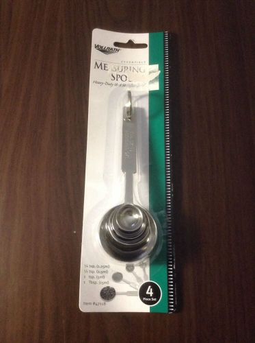 Vollrath - Measuring Spoons  4 Piece Set #47118 - Brand New - Sealed