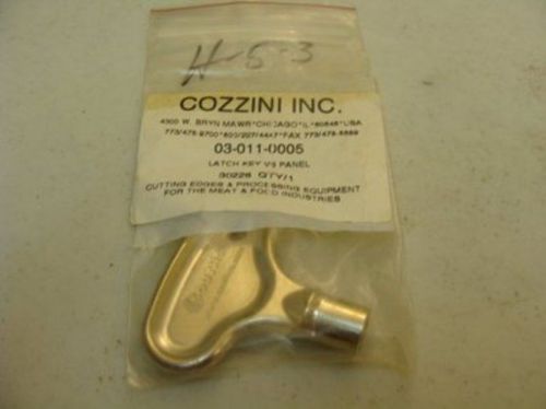 12146 New In Box, Cozzini 03-011-0005 Latch key VS Panel