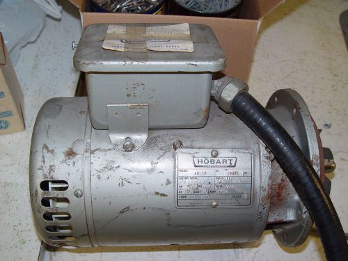Hobart am-12 1 hp motor ml-18491 3450 rpm motor for sale