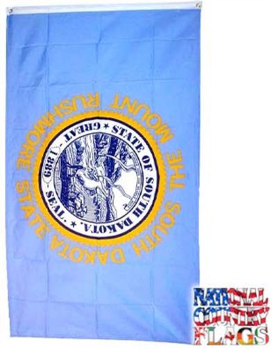 New 2x3 South Dakota State Flag US USA American Flags