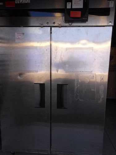 Used Delfield 6000xl commercial Stainless double door refrigerator