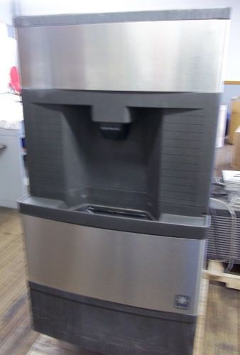 Hotel style ice maker: manitowoc qd0283w ice maker &amp; qfa310 dispenser for sale