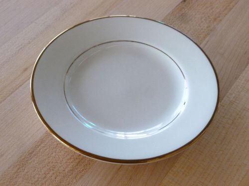 Homer Laughlin China 6&#034; Plate, Cavalier, Diplomat Gold Pattern (Case of 36)