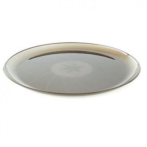 8201 Platter Pleaser 12&#034; Classic Round Tray-25 pcs Clear