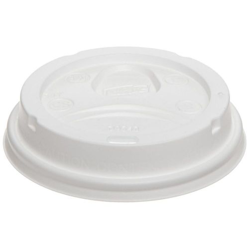 1000 Dixie GP White Dome Lids for 10oz Hot Drink Cups DL9540 NEW
