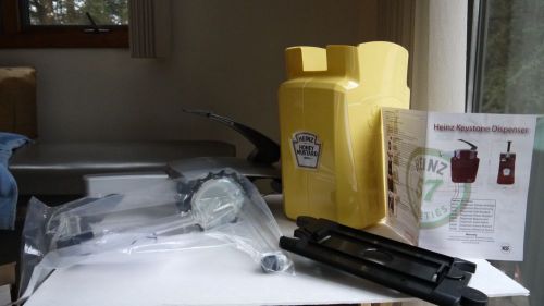 Heinz Keystone Honey Mustard Condiment Dispenser 1.5 gal Pump NEW!! Item # 8699