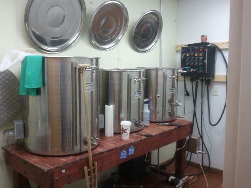 1 bbl electric brewing equipment. for sale