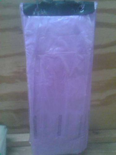 1 BOX of 2000 count 6.5 &#034; x 17&#034; Purple poly newspaper bags plastic
