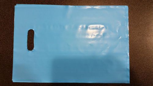 Baby Blue 8x12 High Density Plastic Bag 100ct
