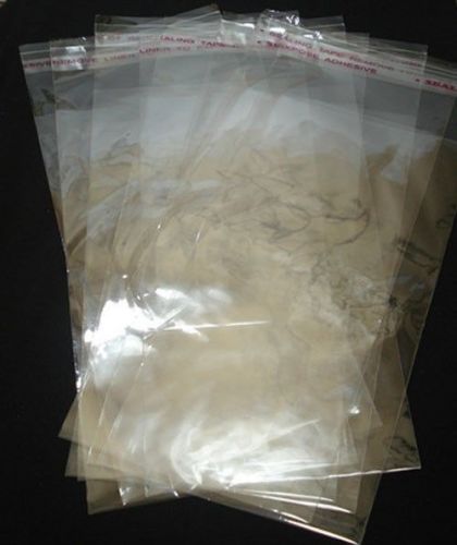 100x clear self-adhesive opp plastic bag cello bags resealable 3.5&#039;&#039; x 5.9&#039;&#039; for sale