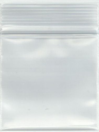 2X2 4 MIL RECLOSABLE CLEAR ZIP LOCK POLY BAGS 1000 PCS  SHIPS FROM THE U.S.A.