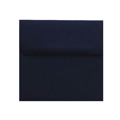 25 5.5 x 5.5 Eclipse Black  Square-Flap Envelope - 5 1/2 x 5 1/2