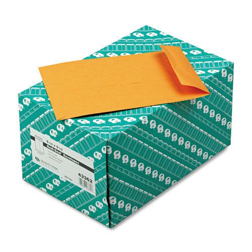 Redi-seal catalog envelope, 6 1/2 x 9 1/2, brown kraft, 250/box for sale