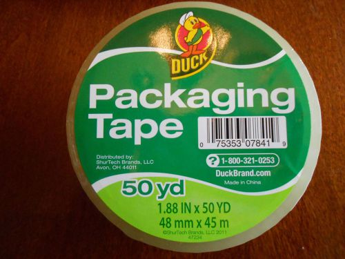 Ships free new 1 3/4 &#034; x 150 ft roll clear packaging tape nip usa shipper usps for sale
