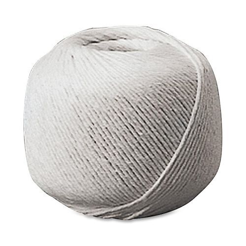 Quality Park All-Purpose Tying Twine - Cotton - 10 Ply(s) - 475 ft L- White