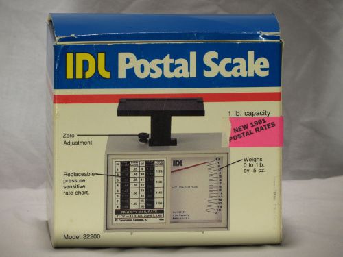 IDL Postal Scale 1lb &#034;1991&#034;