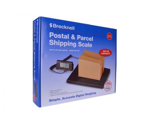 Brecknell pss 400 postal &amp; parcel shipping scale (up to 400 lbs capacity) for sale