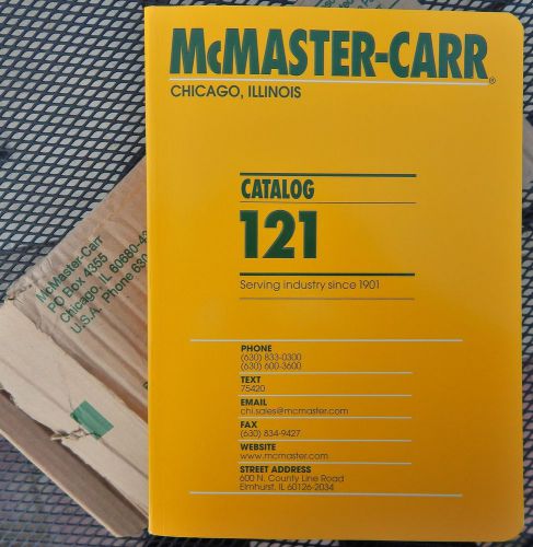 2015 McMaster-Carr Catalog 121 Brand New