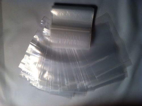100 5X7 Clear Zip Lock Reclosable Poly Seal Bag