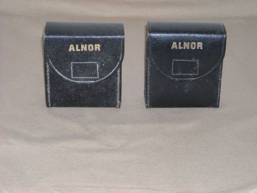 2 Older Alnor Velometer Jr Air Velocity Meter, Low/High Ranges, 0-800 FPM