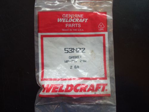 WeldCraft 53N22 Gasket WP-24 24W  2 pack