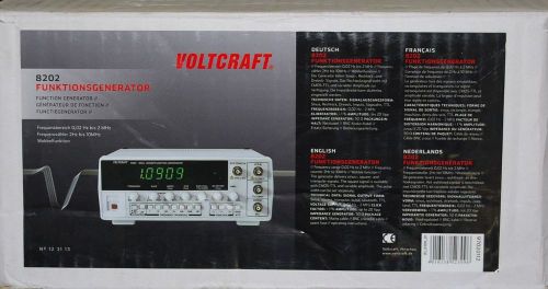 VOLTCRAFT 8202 Function Generator, Frequency Generator
