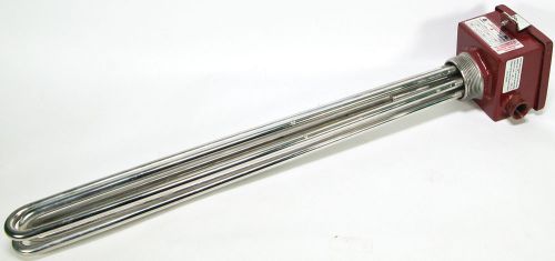 New glo-quartz spsb-9jj22-e3 9000 w 480v immersion electric heater, 316ss for sale